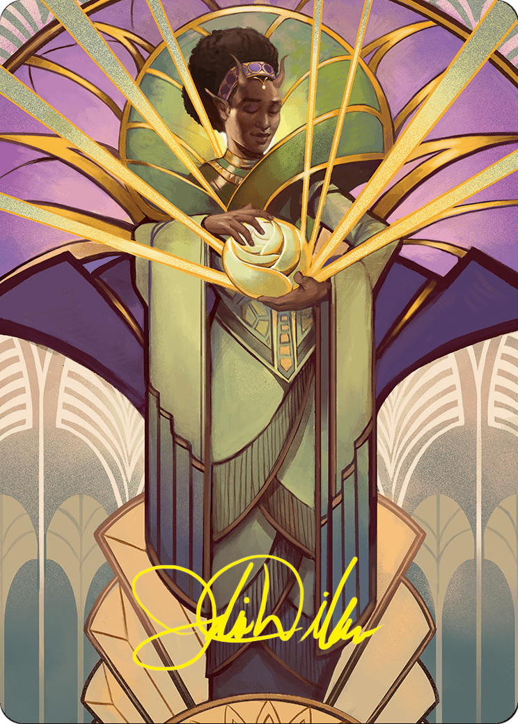 Bloom Tender // Bloom Tender (AFDN-054) - Foundations Art Series (Borderless) Foil