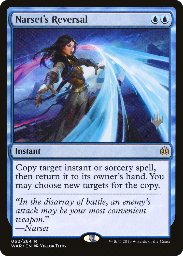 Narset's Reversal (PPTHB-062) - War of the Spark Promos Foil