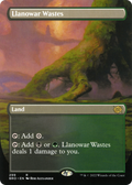 Llanowar Wastes (Borderless) (BRO-299) - The Brothers' War Foil