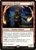 Immolation Shaman (PRE-106S) - Ravnica Allegiance Promos Foil