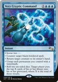 Very Cryptic Command (E) (UST-49E) - Unstable Foil