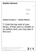 Goblin Savant (UNK-) - Unknown Event
