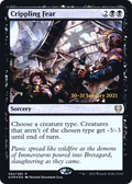 Crippling Fear (PRE-82S) - Kaldheim Promos Foil