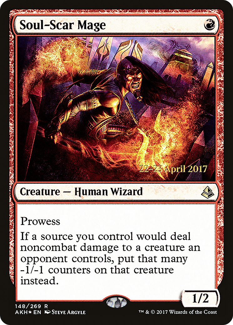 Soul-Scar Mage (PRE-148S) - Amonkhet Promos Foil