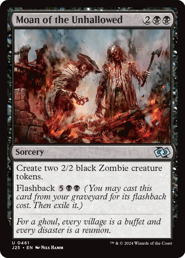 Moan of the Unhallowed (J25-461) - Foundations Jumpstart