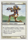 Crossbow Infantry (9ED-012) - 9th Edition Foil