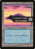 Island (A) (4BB-179) - Fourth Edition Foreign Black Border
