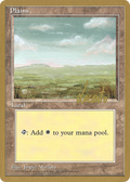 Plains (A) - 1996 Michael Loconto (4ED) (WCD-ML364) - Pro Tour Collector Set