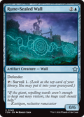 Rune-Sealed Wall (0049) (FDN-049) - Foundations Foil