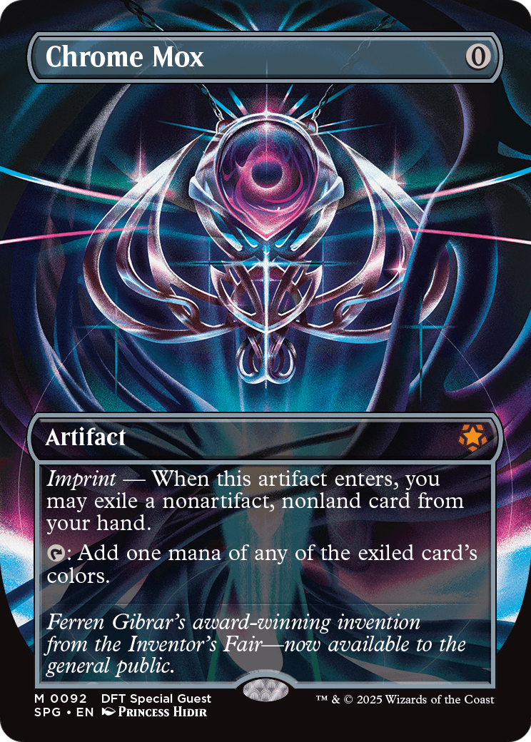 Chrome Mox (Borderless) (SPG-092) - Special Guests Foil