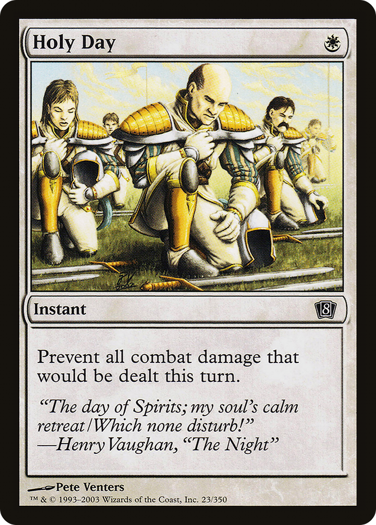 Holy Day (8ED-023) - 8th Edition Foil