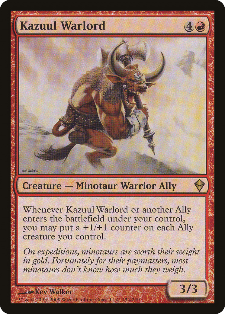 Kazuul Warlord (ZEN-134) - Zendikar Foil