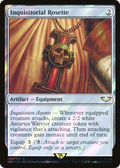 Inquisitorial Rosette (Surge Foil) (40K-159) - Warhammer 40,000 Commander Foil