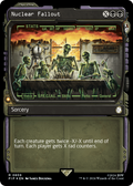Nuclear Fallout (Showcase) (Surge Foil) (PIP-859) - Fallout: (Showcase) Foil