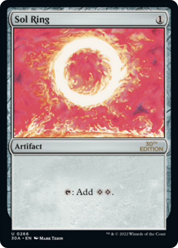 Sol Ring (266) (30A-266) - 30th Anniversary Edition