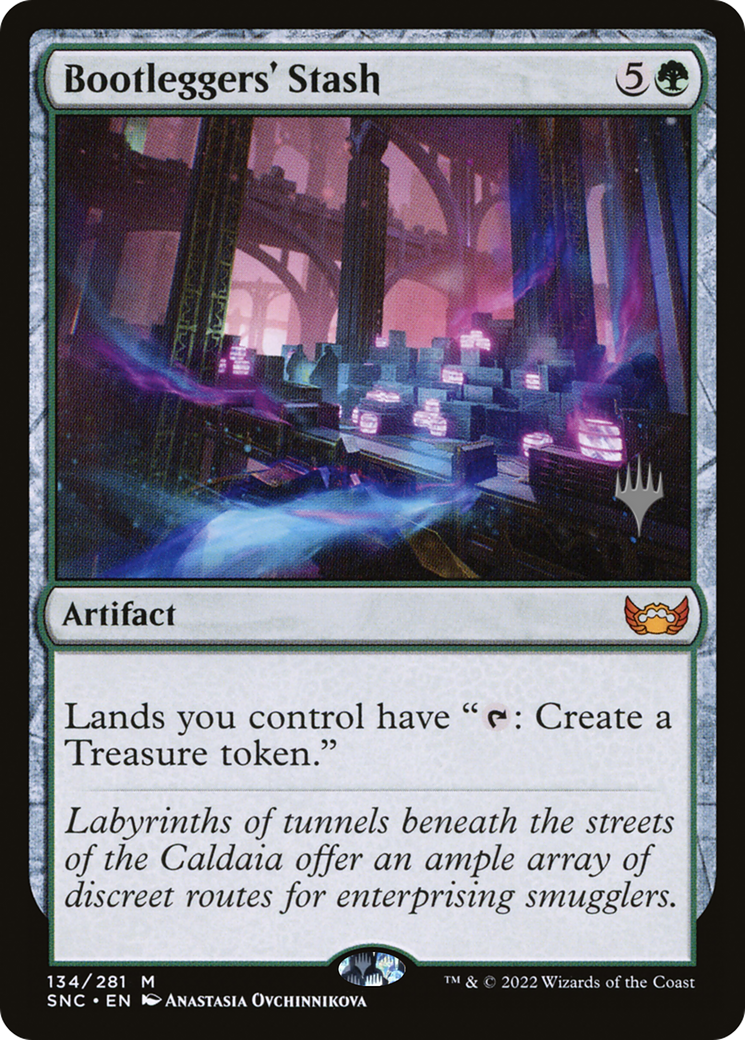 Bootleggers' Stash (PPSNC-134) - Streets of New Capenna Promos Foil