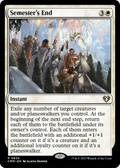 Semester's End (CMM-834) - Commander Masters