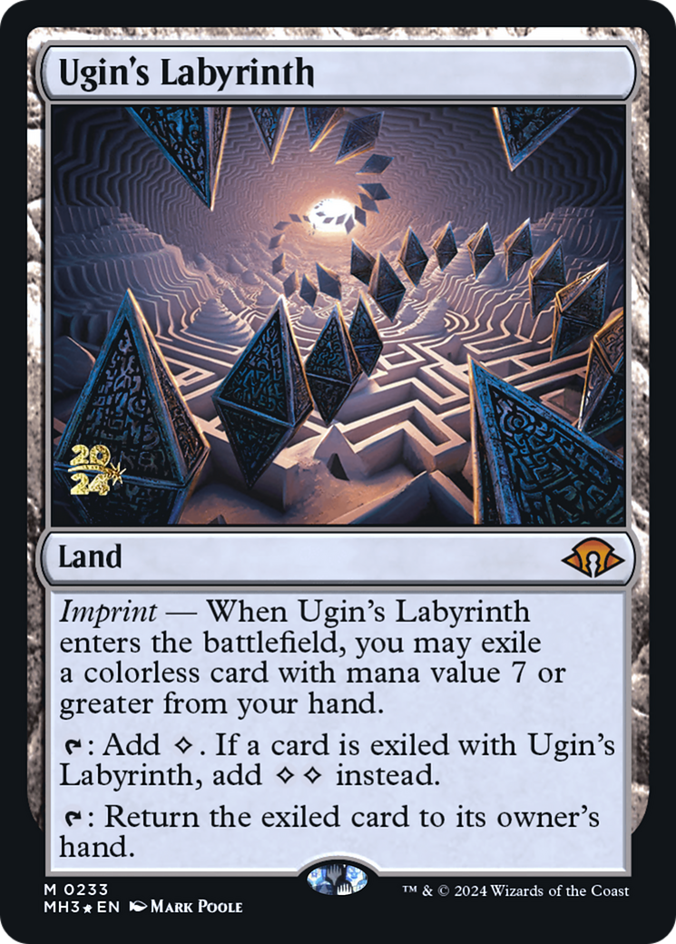 Ugin's Labyrinth (PRE-233) - Modern Horizons 3 Promos Foil