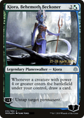 Kiora, Behemoth Beckoner (PRE-232) - War of the Spark Promos Foil