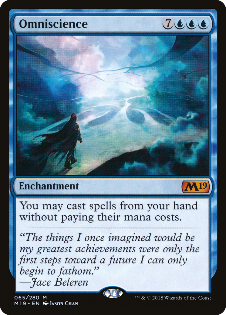 Omniscience (M19-065) - Core Set 2019