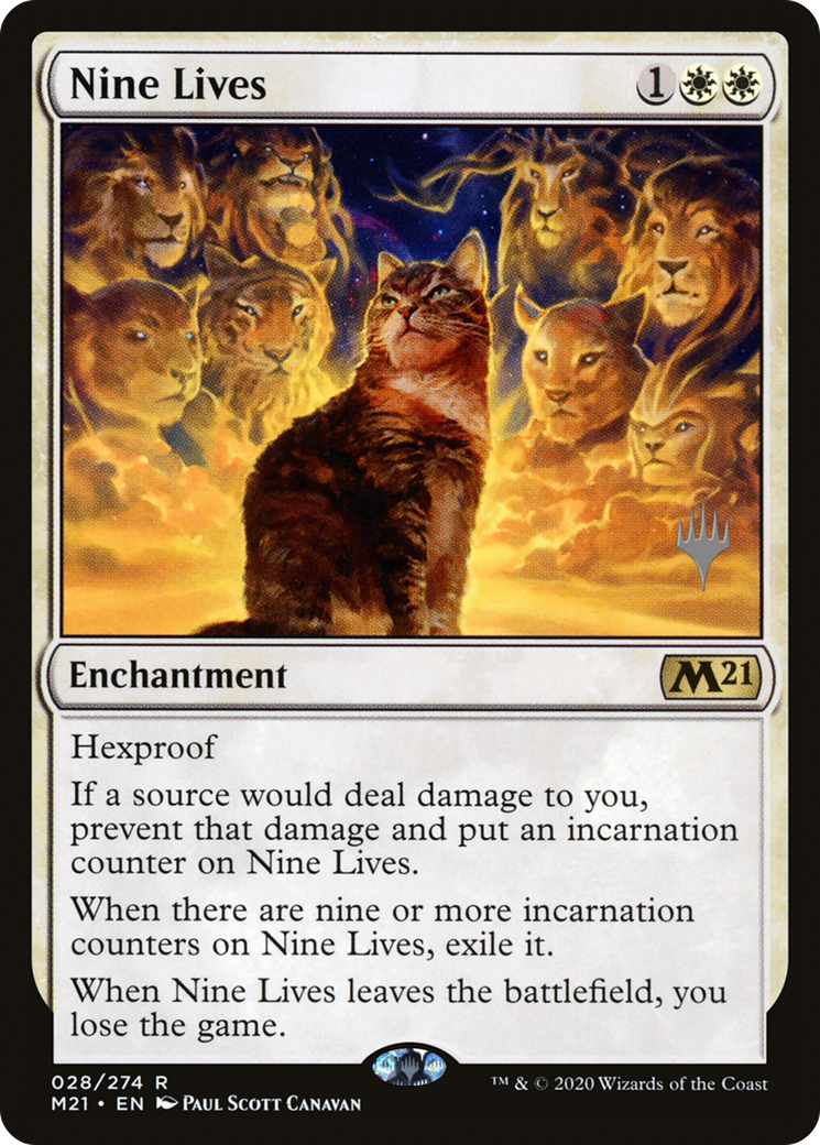 Nine Lives (PPM21-028) - Core Set 2021 Promos Foil