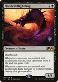 Hooded Blightfang (PPM21-104) - Core Set 2021 Promos