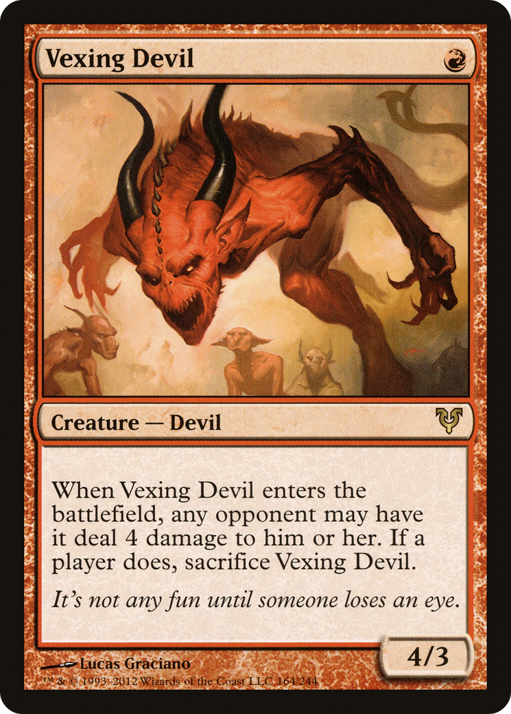 Vexing Devil (AVR-164) - Avacyn Restored Foil