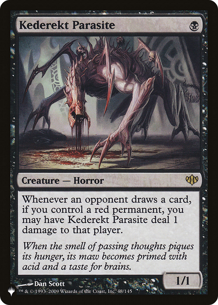Kederekt Parasite (LIST-CON-48) - The List