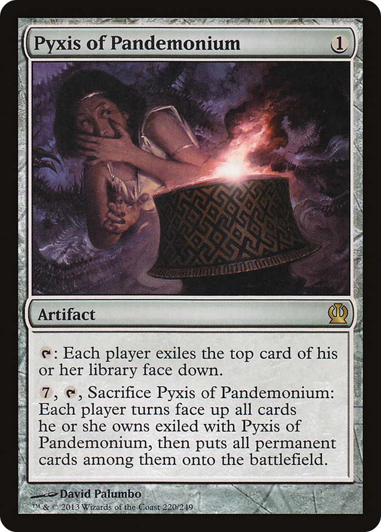 Pyxis of Pandemonium (THS-220) - Theros Foil