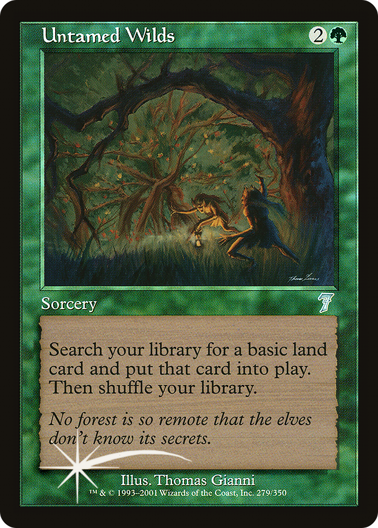 Untamed Wilds (7ED-279★) - 7th Edition