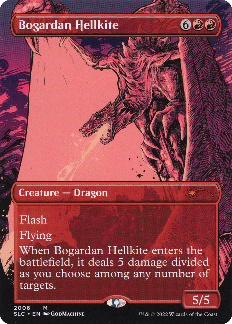 Bogardan Hellkite (SLC-2006) - Secret Lair Countdown Kit (Borderless) Foil