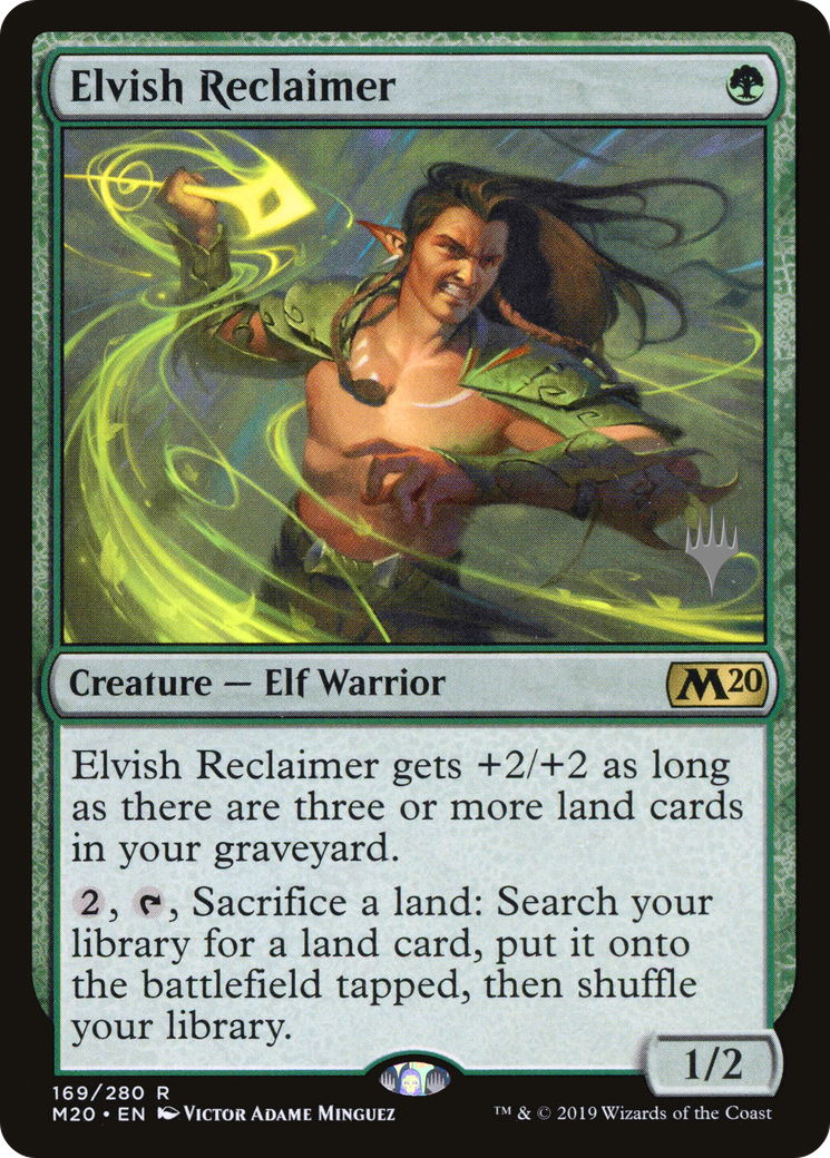 Elvish Reclaimer (PPM20-169) - Core Set 2020 Promos Foil