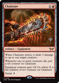 Chainsaw (PPDSK-128) - Duskmourn: House of Horror Promos