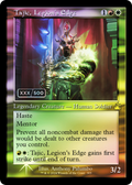 Tajic, Legion's Edge (Retro Frame) (Serial Numbered) (RVR-385) - Ravnica Remastered Foil