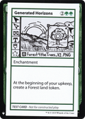 Generated Horizons (CMB1-) - Mystery Booster Playtest Cards 2019