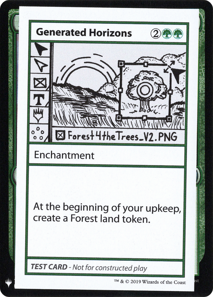 Generated Horizons (CMB1-) - Mystery Booster Playtest Cards 2019