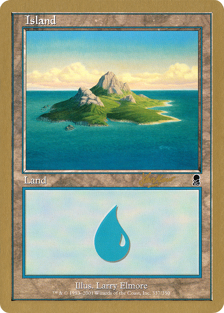 Island (337) - 2002 Sim Han How (ODY) (WCD-) - World Championship Decks 2002