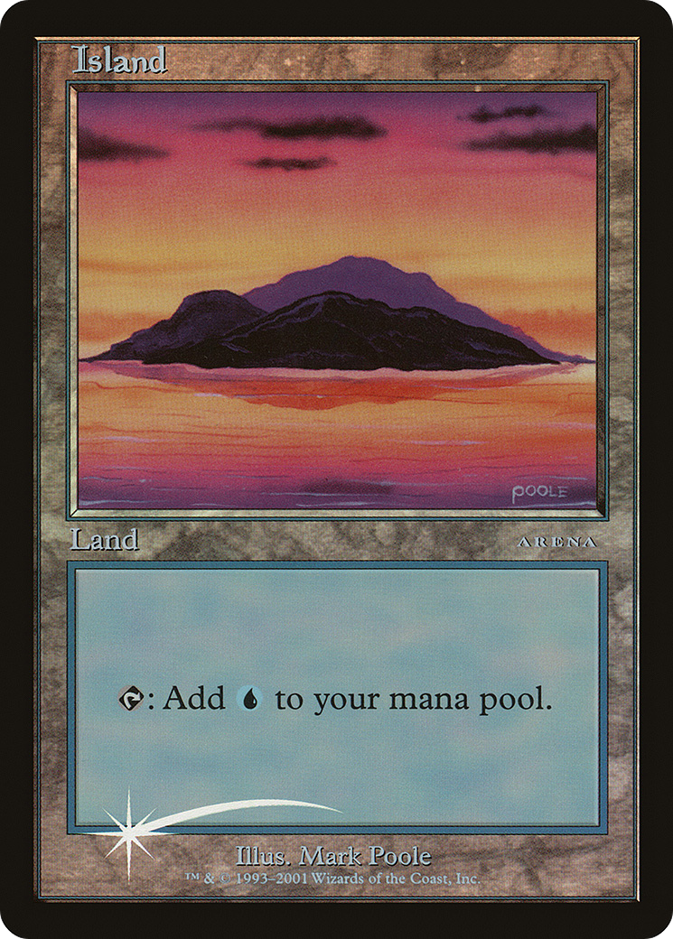 Island (2002) (ARENA-) - Arena League 2002 Foil