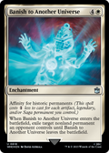 Banish to Another Universe (Surge Foil) (WHO-618) - Doctor Who Foil