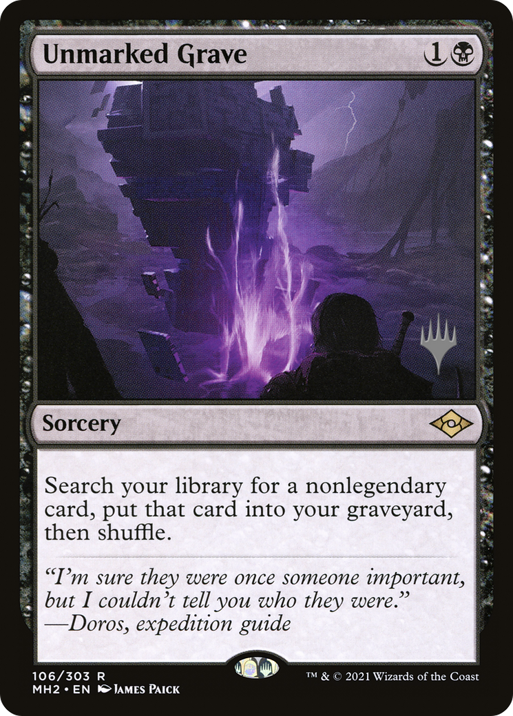 Unmarked Grave (PPMKM-106) - Modern Horizons 2 Promos