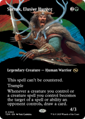 Surrak, Elusive Hunter (Borderless) (TDM-350) - Tarkir: Dragonstorm: (Showcase)