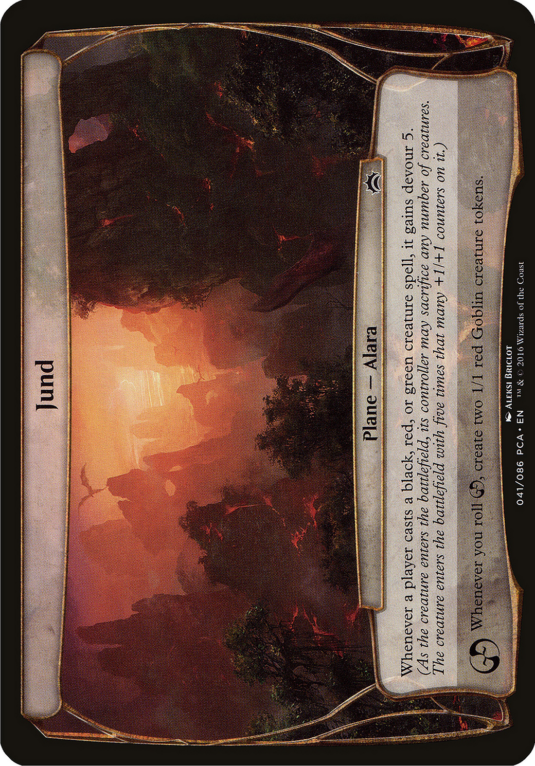 Jund (Planechase Anthology) (OVER-) - Planechase Anthology Planes