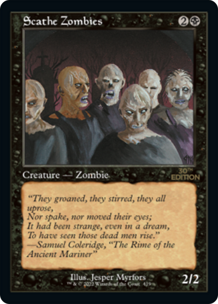 Scathe Zombies (Retro Frame) (30A-419) - 30th Anniversary Edition