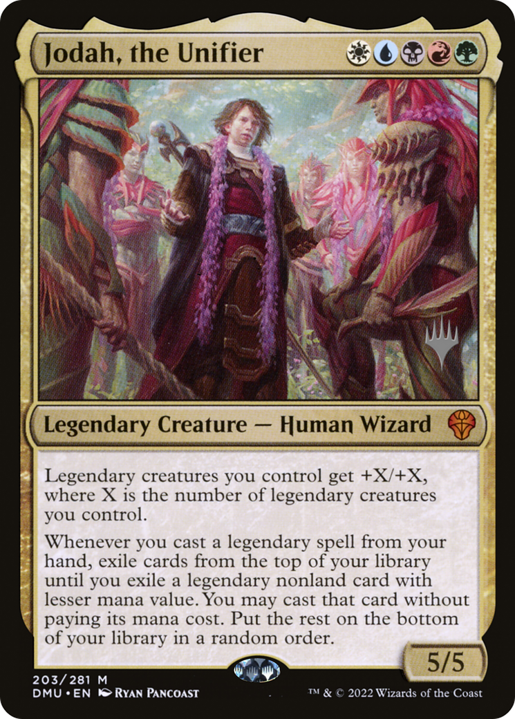 Jodah, the Unifier (PPDMU-203) - Dominaria United Promos