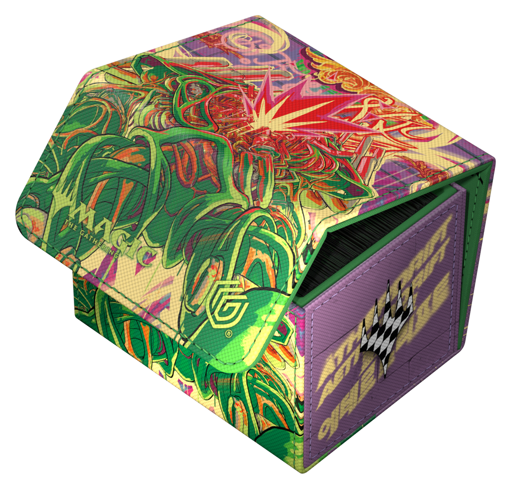 Ultimate Guard Deck Case Sidewinder 100+ Xenoskin MTG Aetherdrift: Pyrewood Gearhulk