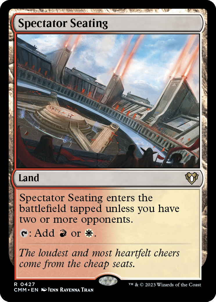 Spectator Seating (CMM-427) - Commander Masters