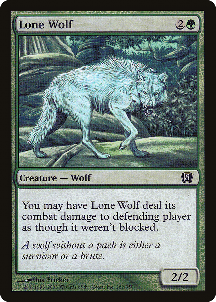 Lone Wolf (8ED-262) - 8th Edition