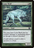 Lone Wolf (8ED-262) - 8th Edition Foil