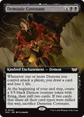 Demonic Covenant (Extended Art) (DSC-049) - Duskmourn: House of Horror Commander: (Extended Art)
