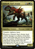 Gishath, Sun's Avatar (XLN) (PRE-222S) - Ixalan Promos Foil